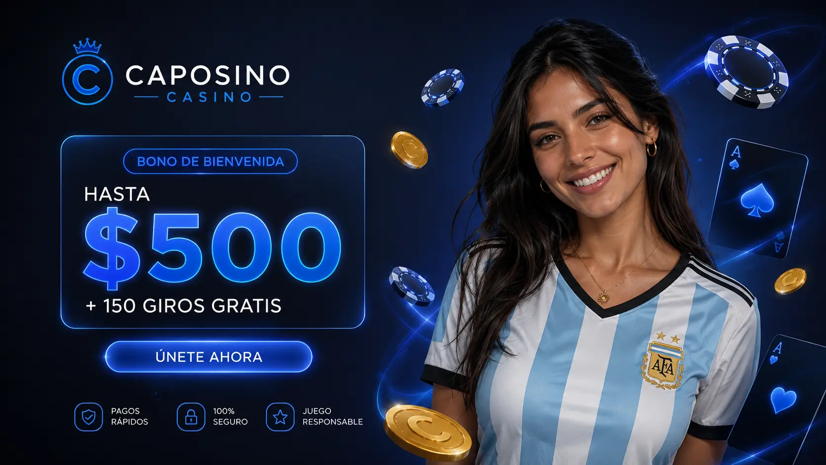 Caposino Casino Argentina: la plataforma internacional