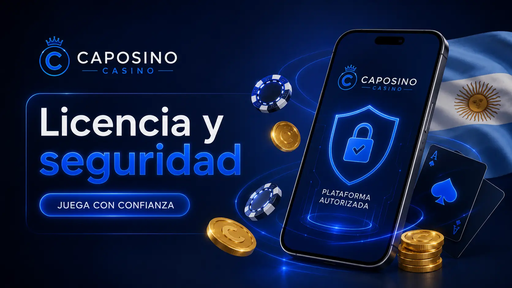 Licencia y seguridad en Caposino
